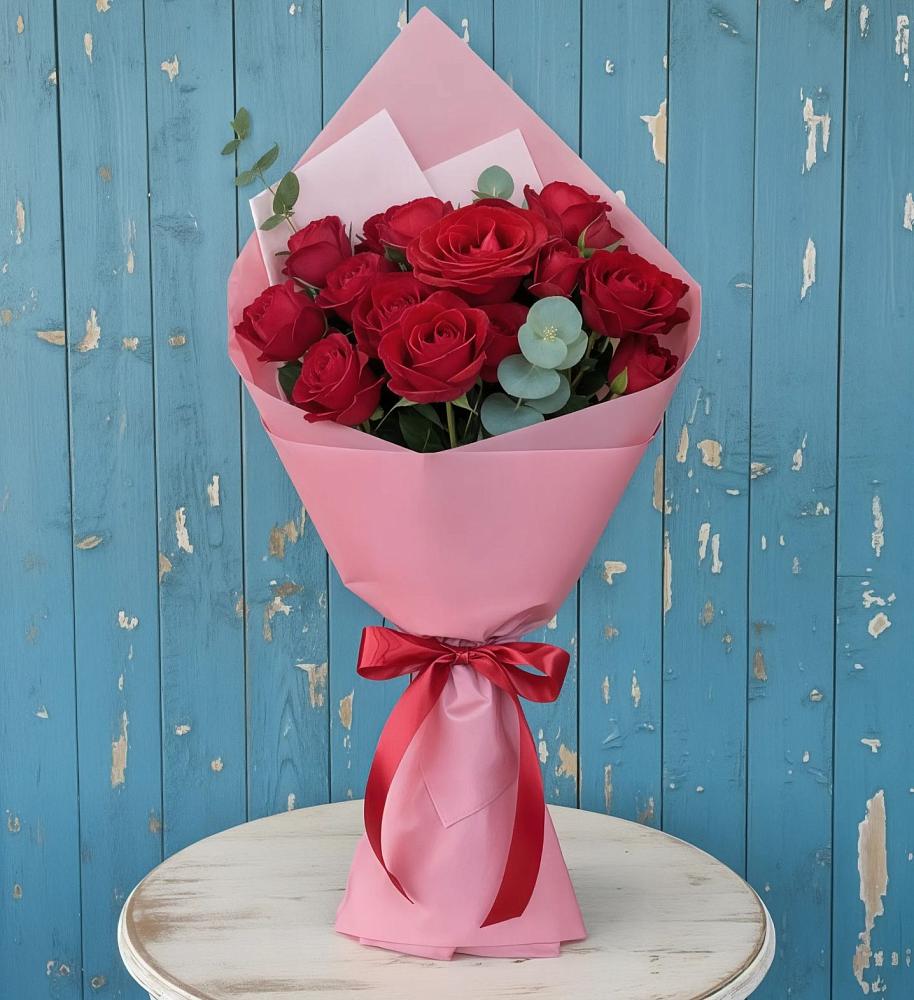 Букет цветов из: Розы в Березовке Пермский край