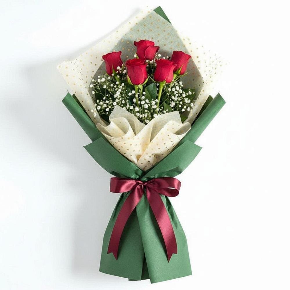 Букет цветов из: Розы в Березовке Пермский край