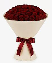 Букет 101 Бордовая роза Блэк Бакарра в Березовке Пермский край