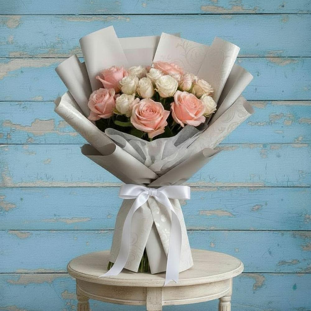 Букет цветов из: Розы в Березовке Пермский край