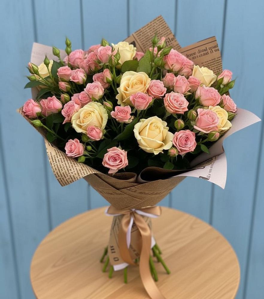 Букет цветов из: Розы в Березовке Пермский край