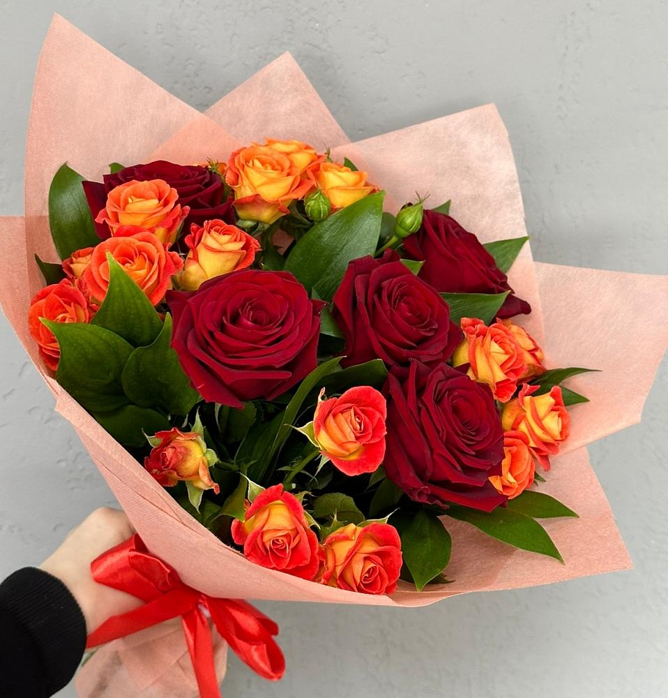 Букет Любовь и восторг в Березовке Пермский край