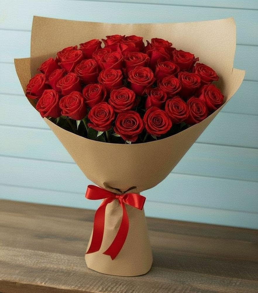 Букет Красные розы Милано в Березовке Пермский край