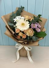 Букет цветов из:  Герберы и Хризантемы в Березовке Пермский край