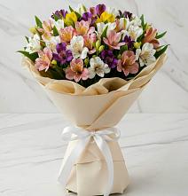 Букет цветов из:  Альстромерии в Березовке Пермский край