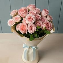 Букет Розовый шарм в Березовке Пермский край