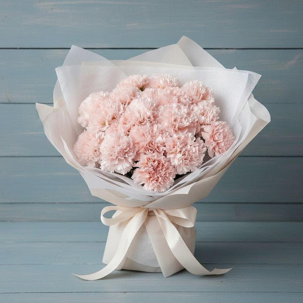 Букет цветов из: Гвоздики в Березовке Пермский край