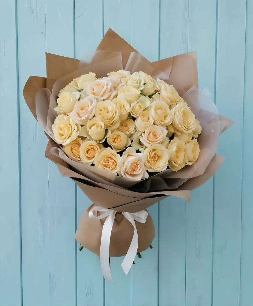Букет Кремовое облако в Березовке Пермский край