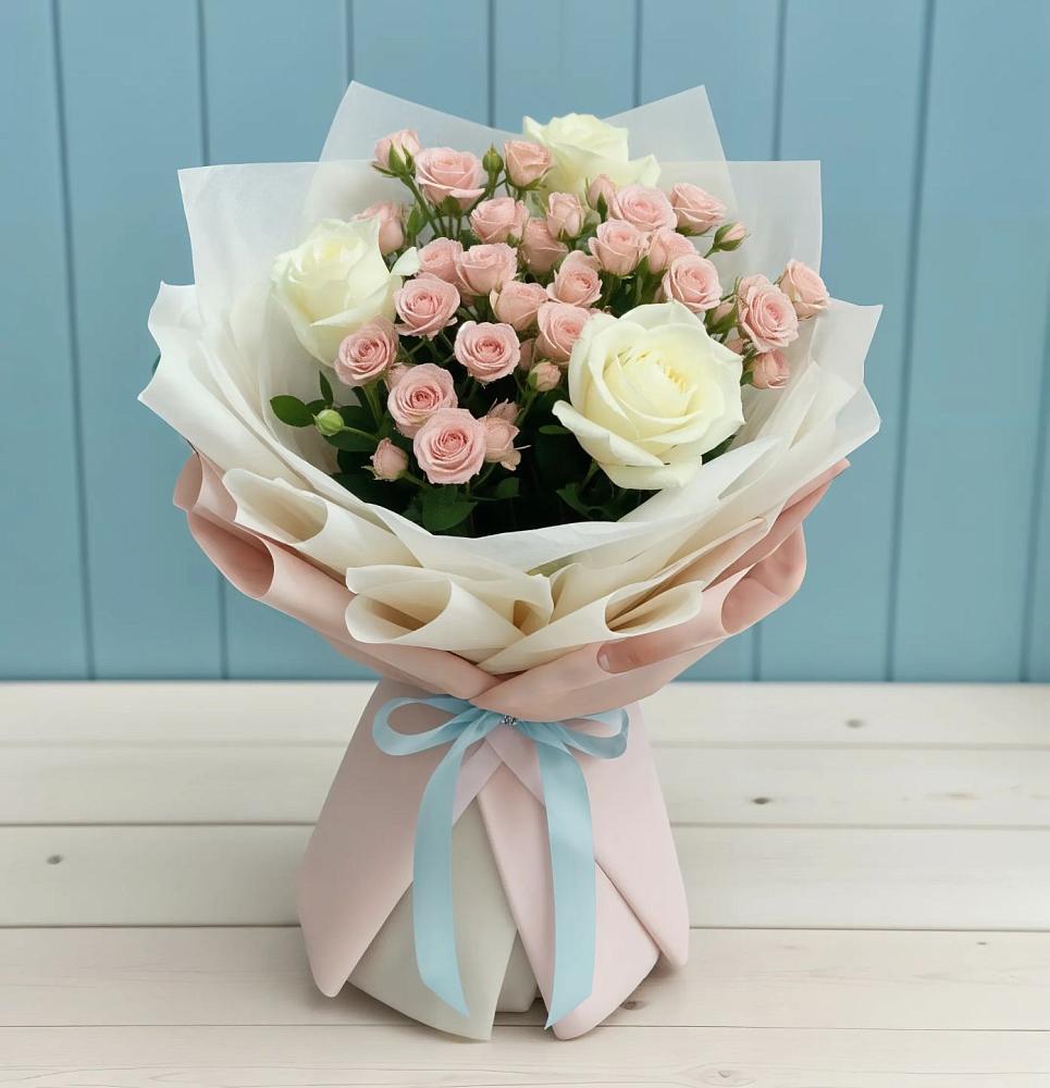 Букет цветов из: Розы в Березовке Пермский край