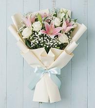 Букет цветов из:  Лилии в Березовке Пермский край